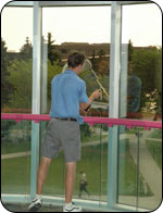 window cleaning  interior
